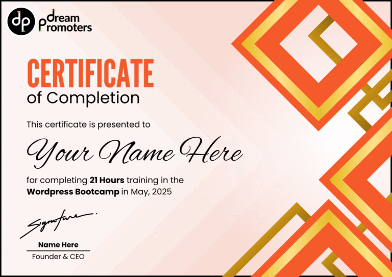 Wordpress Development Bootcamp Course